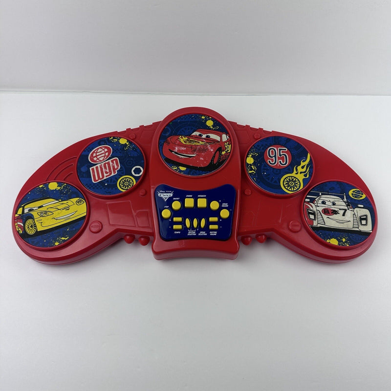 Electric Lightning McQueen Toddler Drum Toy with Sounds and Music Magic Cars 0