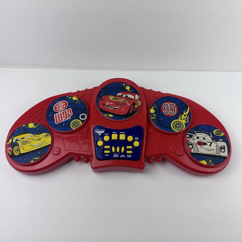 Electric Lightning McQueen Toddler Drum Toy with Sounds and Music Magic Cars 2