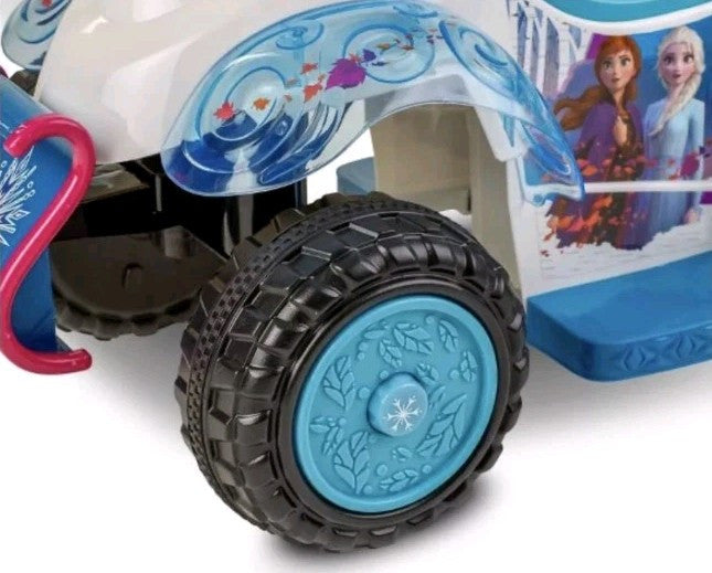 Frozen 2 Kid's 6V Quad Ride-On Toy with 4 Wheels for Toddlers Magic Cars 2