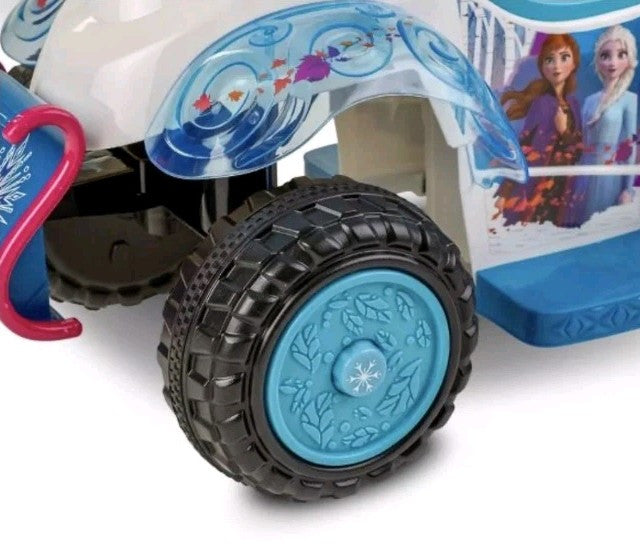 Frozen 2 Kid's 6V Quad Ride-On Toy with 4 Wheels for Toddlers Magic Cars 3