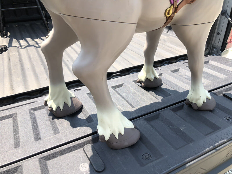 Frozen 2 My Size Playdate Sven Reindeer Ride-On Toy with Sounds and Carrot Accessory Magic Cars 7