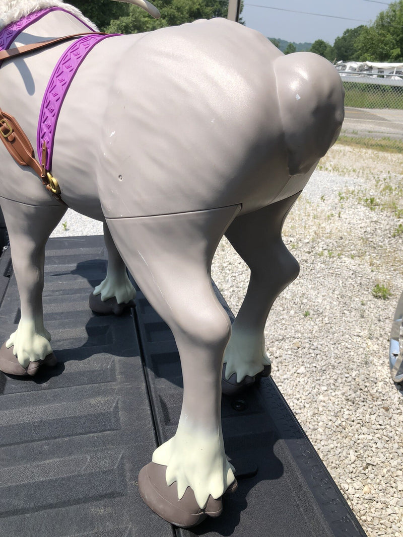 Frozen 2 My Size Playdate Sven Reindeer Ride-On Toy with Sounds and Carrot Accessory Magic Cars 9