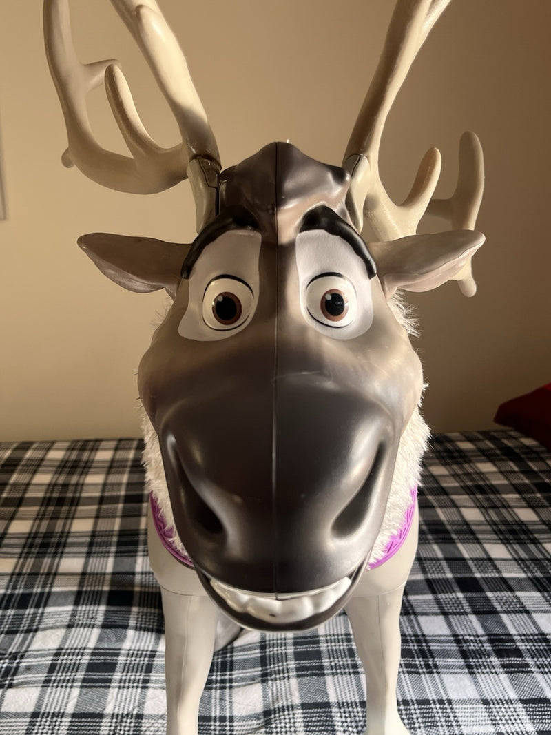 Frozen 2 Playdate Sven Reindeer Ride-On Toy with Sounds Magic Cars 4