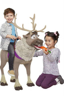 Frozen 2 Ride-On Sven Reindeer Toy with Sound Effects and Carrot Accessory Magic Cars 1