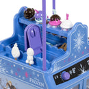 6V Battery-Powered Electric Ice Cream Cart Toy for Ages 3-7, Blue with Frozen Theme Magic Cars 10