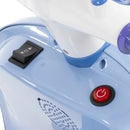 6V Battery-Powered Electric Ice Cream Cart Toy for Ages 3-7, Blue with Frozen Theme Magic Cars 5