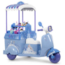 Battery-Powered 6V Electric Ice Cream Cart Toy for Ages 3-7, Blue Magic Cars 0