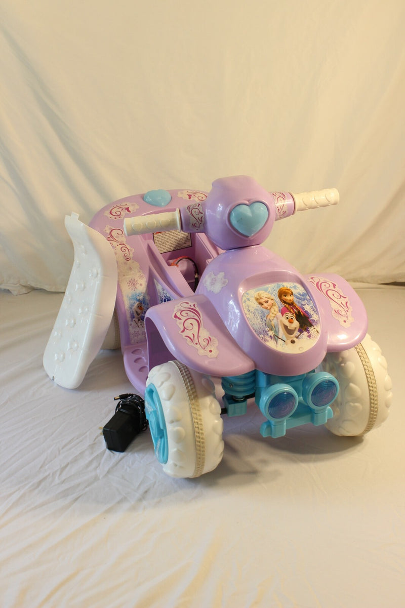 Frozen 6V Toddler Quad Ride-On Toy in Lavender Magic Cars 1