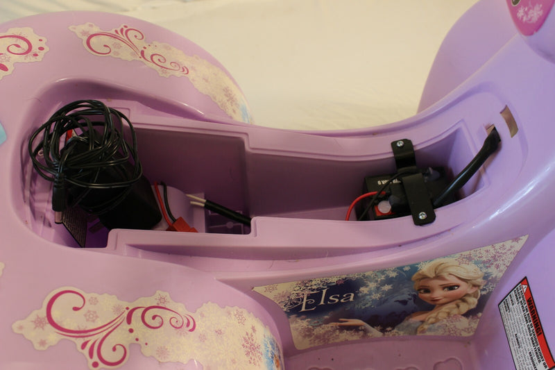 Frozen 6V Toddler Quad Ride-On Toy in Lavender Magic Cars 2
