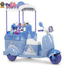 Frozen 6V Battery-Powered Ice Cream Cart Ride-On Toy Magic Cars 4