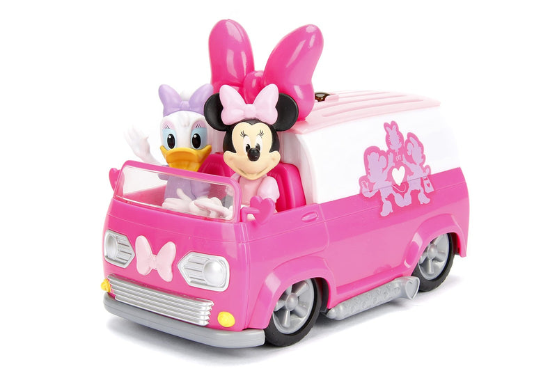 Junior Minnie Mouse Happy Helper RC Ride-On Van Toy for Ages 3 and Up Magic Cars 3