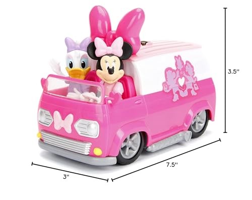 Junior Minnie Mouse Happy Helper RC Ride-On Van Toy for Ages 3 and Up Magic Cars 6