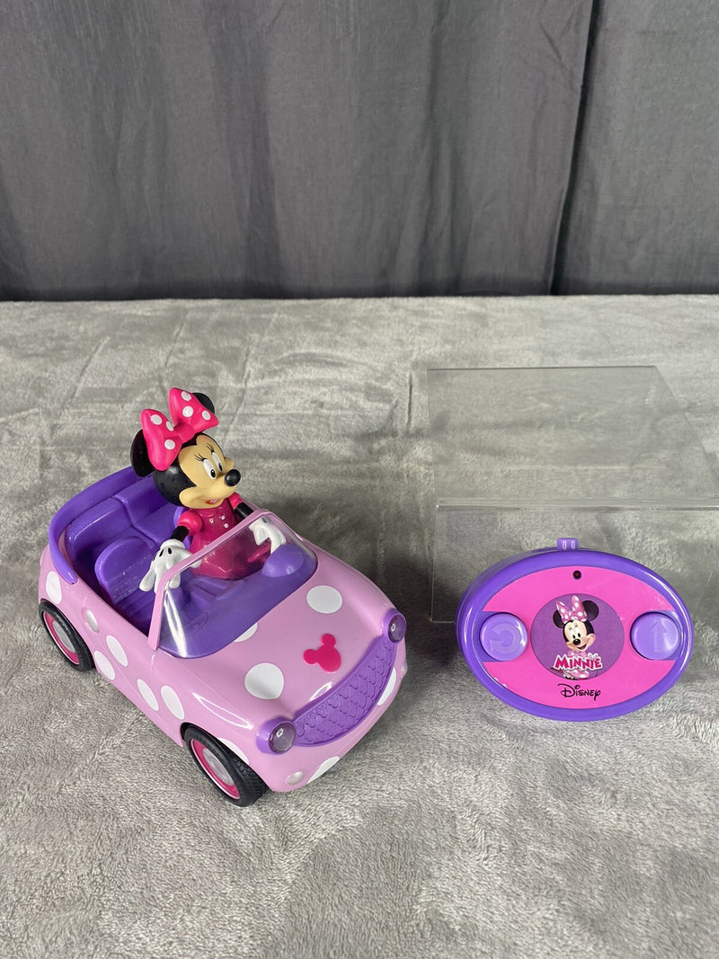 Junior Minnie Mouse Polka Dots Roadster RC Car with 27 MHz Remote Control Magic Cars 10