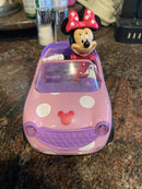 Junior Minnie Mouse Polka Dots Remote Control Roadster Car with Batteries Magic Cars 2