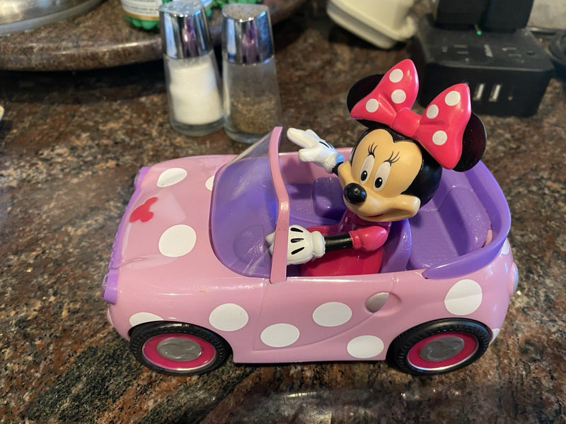 Junior Minnie Mouse Polka Dots Remote Control Roadster Car with Batteries Magic Cars 9