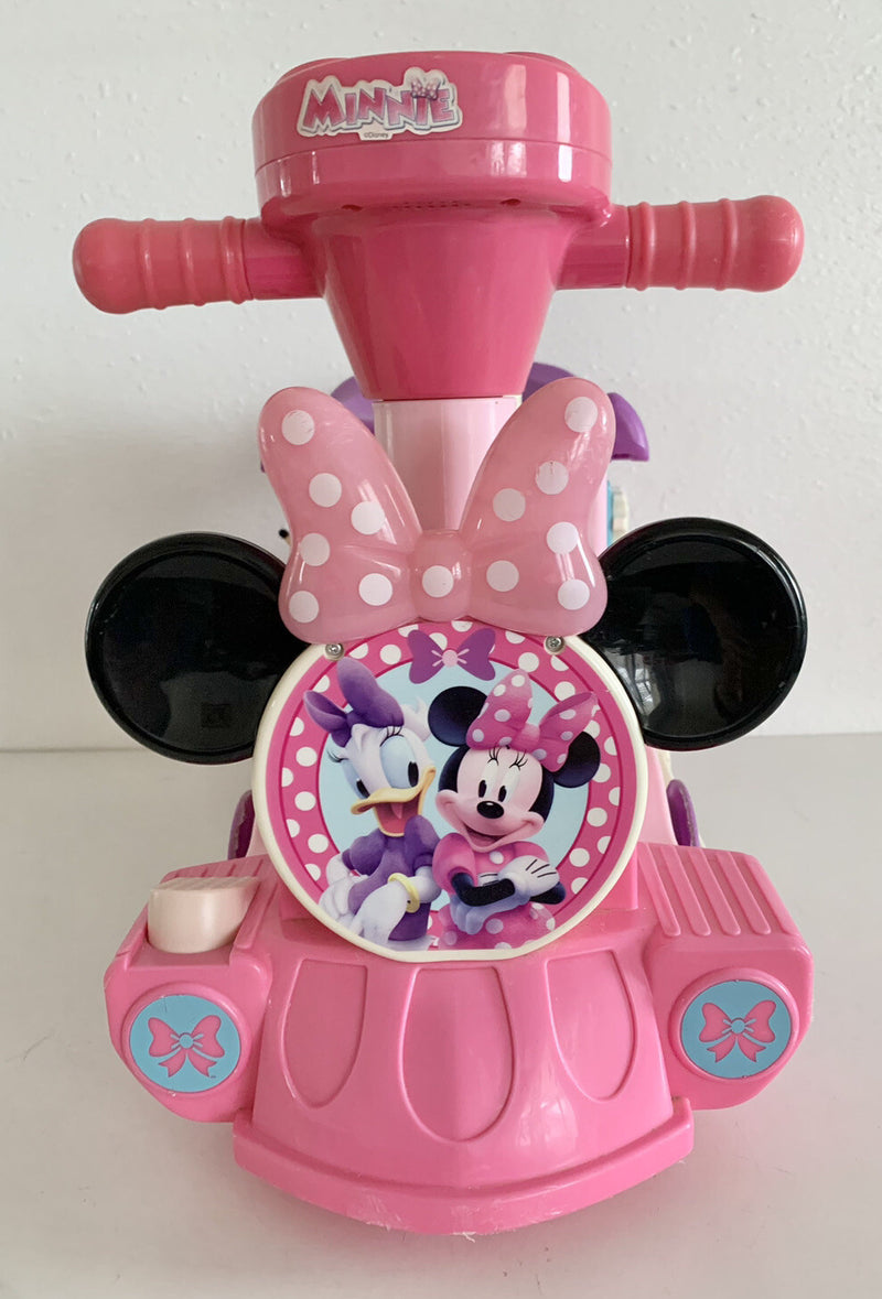 Junior Minnie Mouse Train Set with Tracks 6V Battery Powered (Charger Not Included) Magic Cars 13