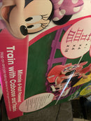 Junior Minnie Mouse 6-Volt Train Set with Caboose and Tracks Magic Cars 10