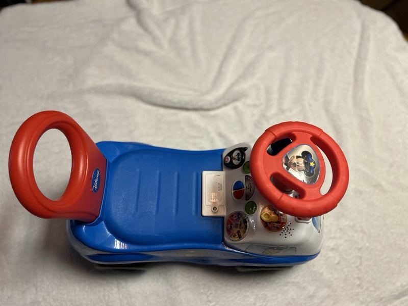 Mickey Mouse Police Car Ride-On Baby Walker Toy Magic Cars 4