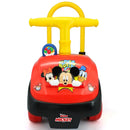 Disney Mickey Interactive Dashboard Ride-On with Foldable Handle and Sounds Magic Cars 1