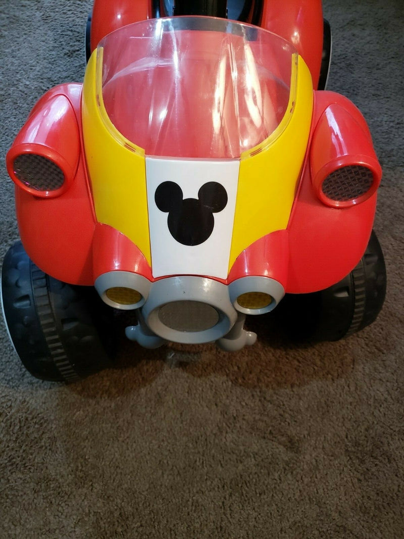 Mickey Mouse Toddler Ride-On Toy 6V Battery Powered Hot Rod by Kid Trax Magic Cars 1