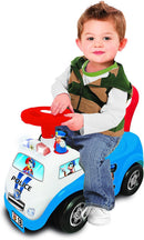 Mickey Mouse Police Car Ride-On Toy with Lights, Sounds, and Siren for Toddlers Magic Cars 1