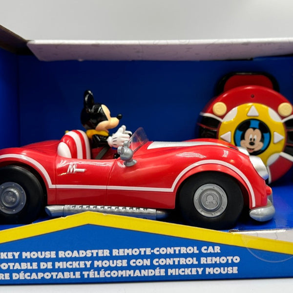 Mickey Mouse Roadster Racers Remote Control Car with Lights and Sounds