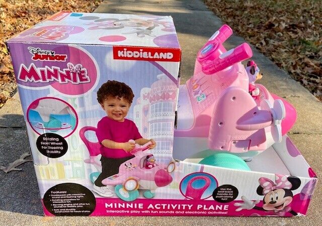 Minnie Mouse Activity Play Plane by Kiddieland Magic Cars 0