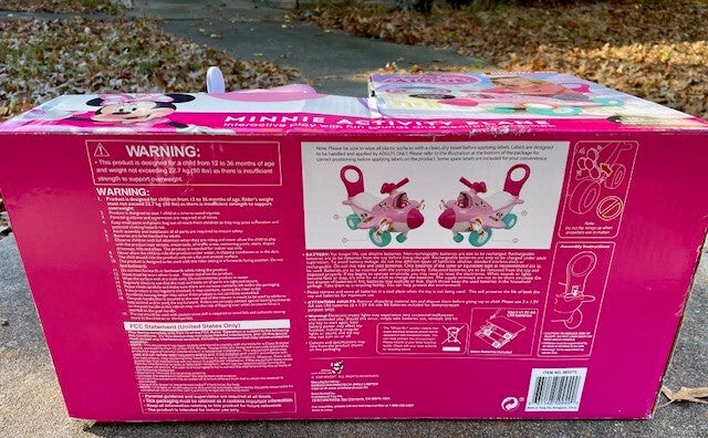 Minnie Mouse Activity Play Plane by Kiddieland Magic Cars 6