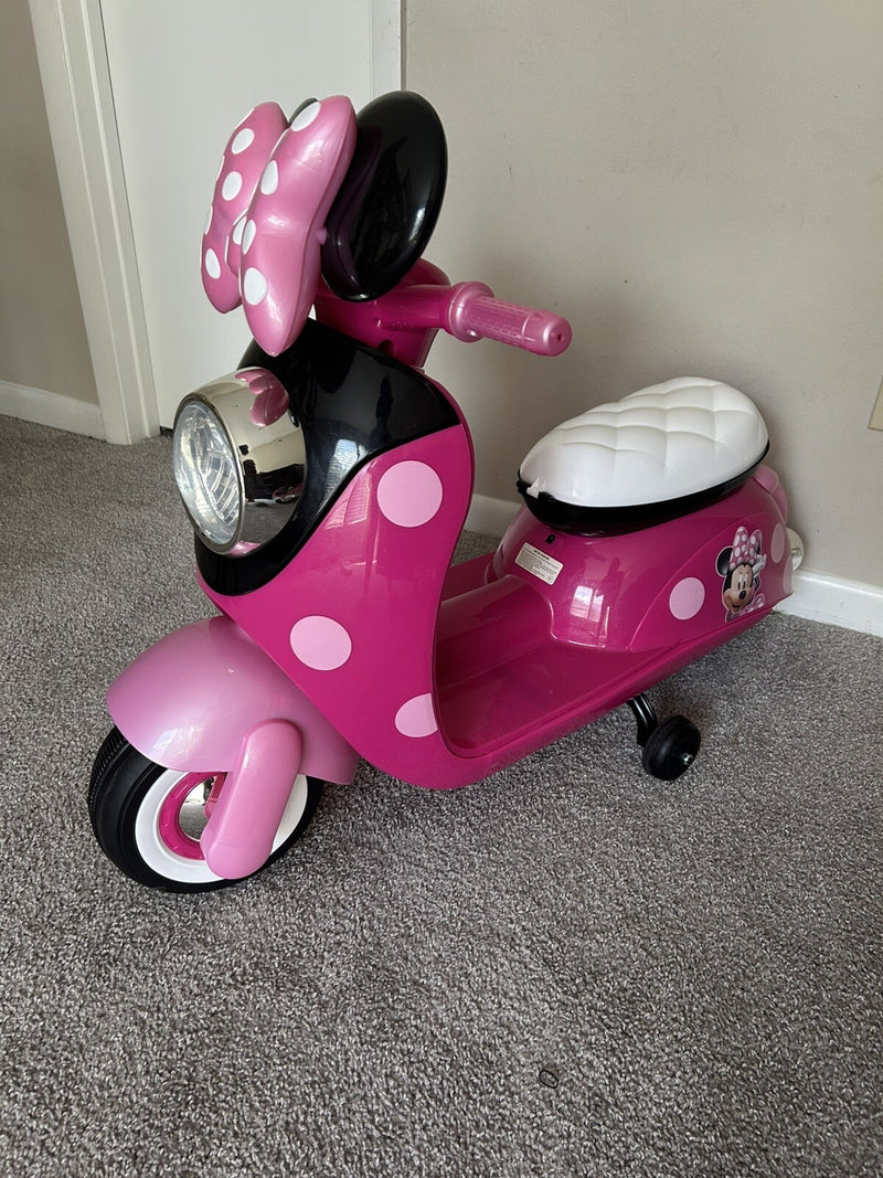 Minnie Mouse Electric Euro Ride-On Scooter for Kids Magic Cars 4