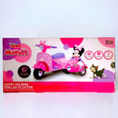 Minnie Mouse 6 Volt Happy Helpers Ride-On Scooter with Sidecar for Kids Magic Cars 1
