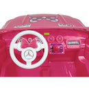 12V Battery-Powered Mercedes GLS Ride-On Car with Minnie Mouse Graphics for Ages 3+ Magic Cars 4
