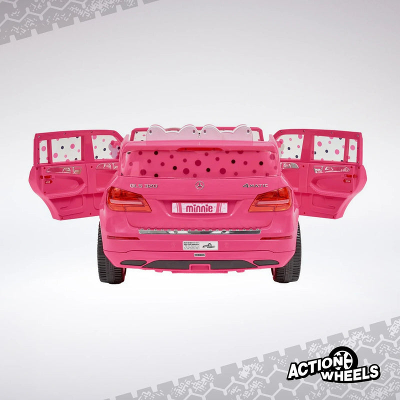 Minnie Mouse Mercedes GLS 12V Electric Ride-On Car for Ages 3+ Magic Cars 2