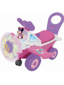 Minnie Mouse Ride-On Airplane Toy with Lights and Sounds in Pink Magic Cars 0