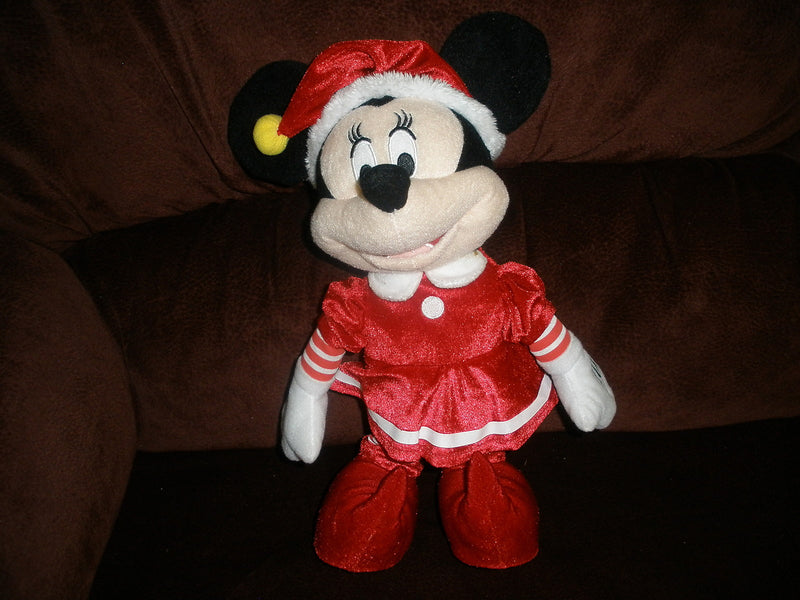 Minnie Mouse Plush Toy That Sings and Dances to Deck the Halls Magic Cars Variant 0
