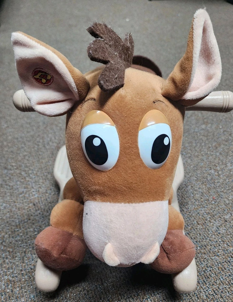 Bullseye Ride-On Rocking Horse Toy with Sound and Music Features Magic Cars 1