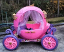 Disney Princess 24V Electric Ride-On Carriage with Remote Control for Kids 3+ Magic Cars 1