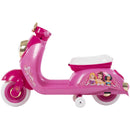 Princess-Themed 6V Battery-Powered Electric Scooter for Kids Ages 3-7, Pink Magic Cars 2