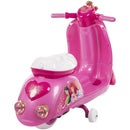 Princess-Themed 6V Battery-Powered Electric Scooter for Kids Ages 3-7, Pink Magic Cars 6