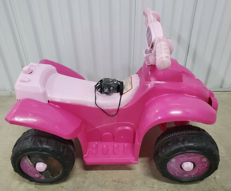 Disney Princess 6V 6-Volt Battery Powered Quad Ride-On with Charger Magic Cars 0