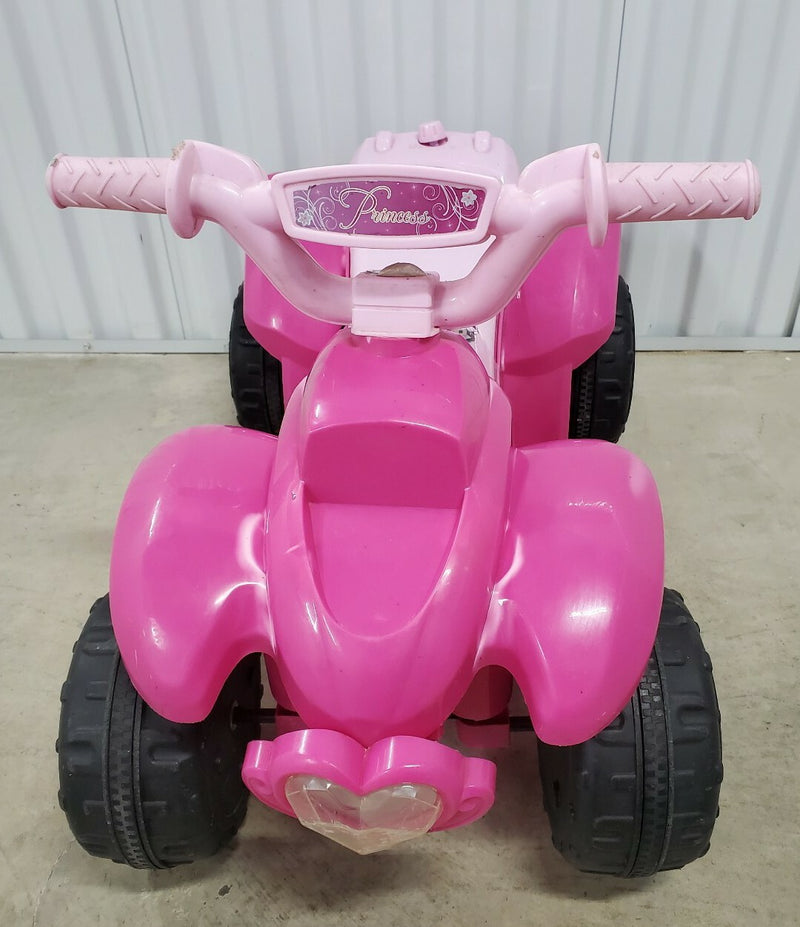 Disney Princess 6V 6-Volt Battery Powered Quad Ride-On with Charger Magic Cars 1