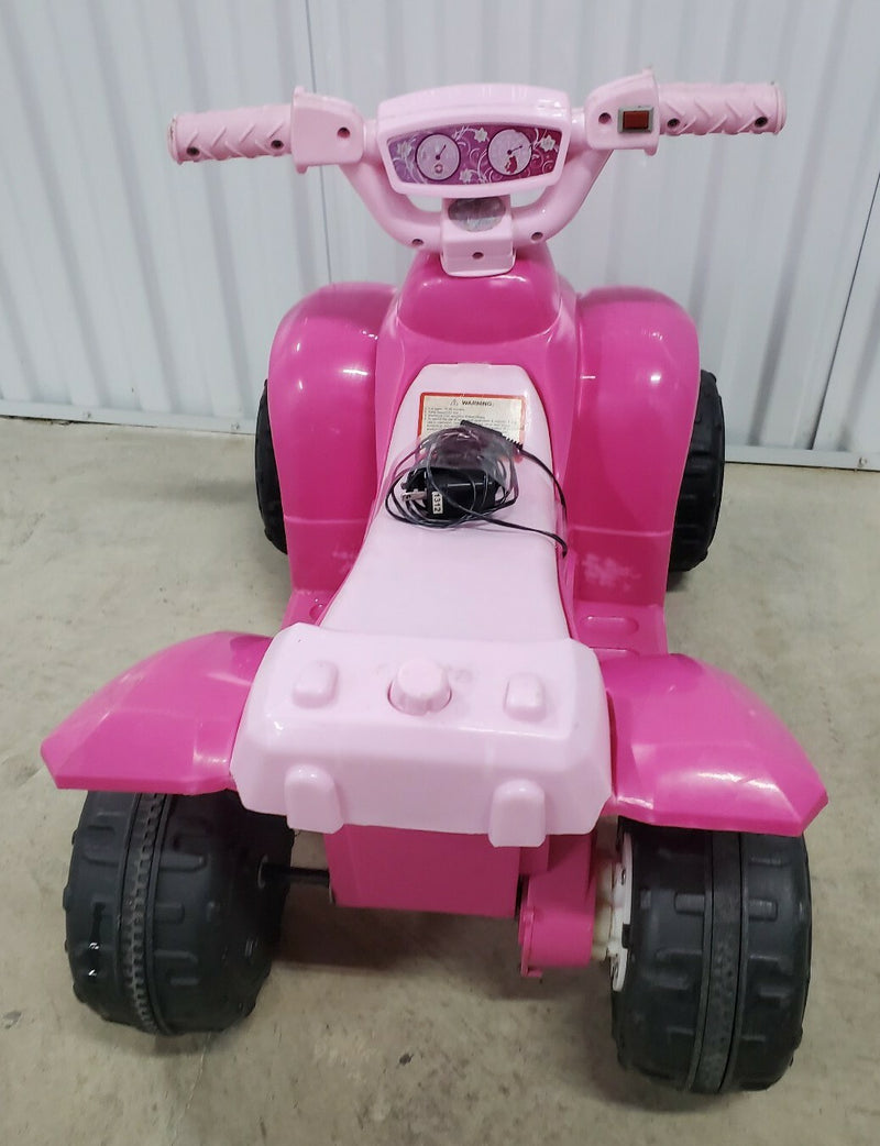 Disney Princess 6V 6-Volt Battery Powered Quad Ride-On with Charger Magic Cars 3