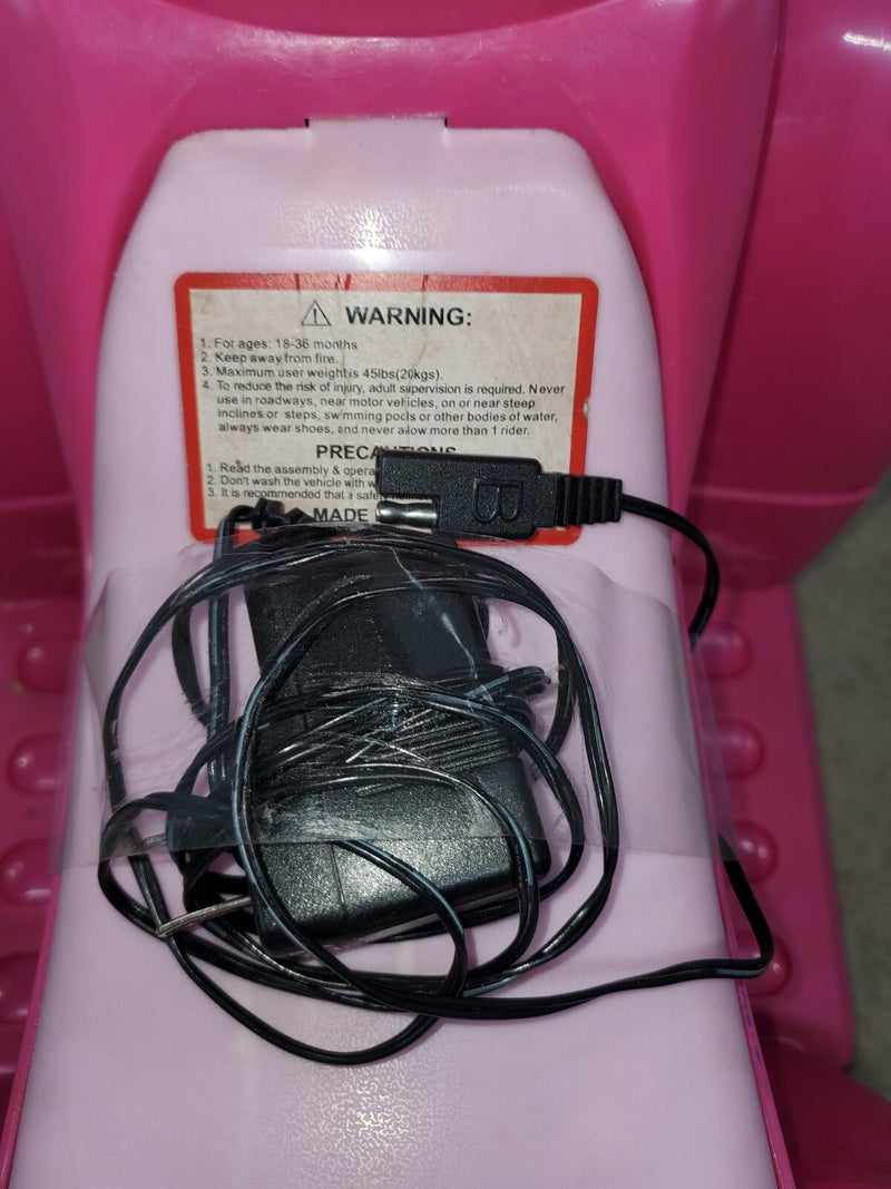 Disney Princess 6V 6-Volt Battery Powered Quad Ride-On with Charger Magic Cars 7