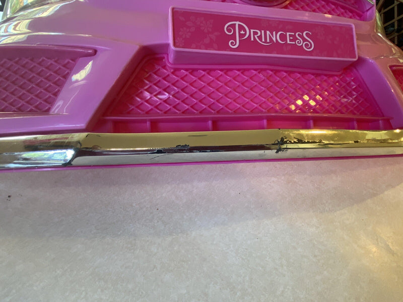 Princess Mercedes Action Wheels Front Bumper Grille and Headlight Assembly Magic Cars 3