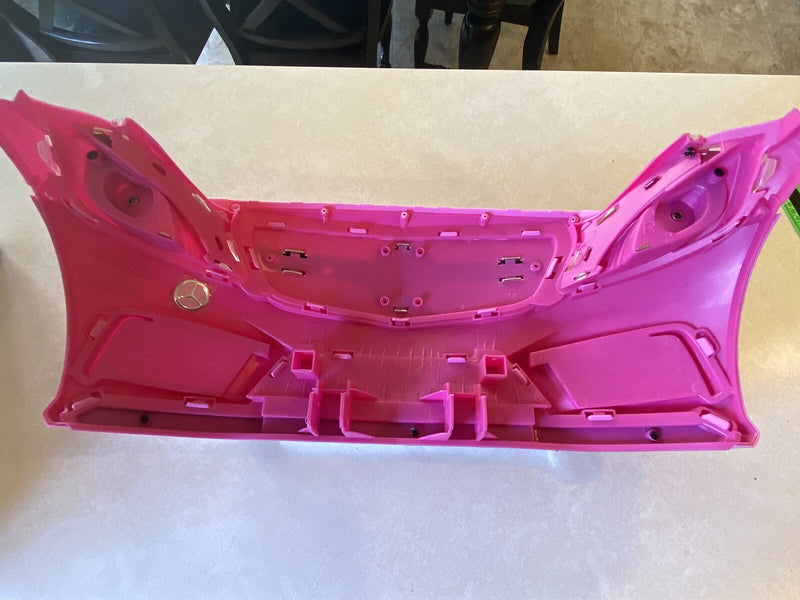 Princess Mercedes Action Wheels Front Bumper Grille and Headlight Assembly Magic Cars 4