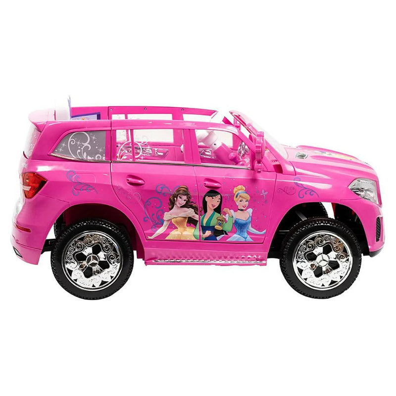 Disney Princess Mercedes GLS 12V Battery Ride-On Car for Kids Ages 3+ Magic Cars 3