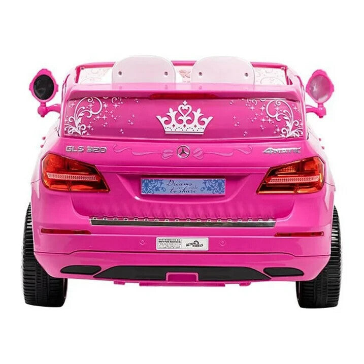 Disney Princess Mercedes GLS 12V Battery Ride-On Car for Kids Ages 3+ Magic Cars 5