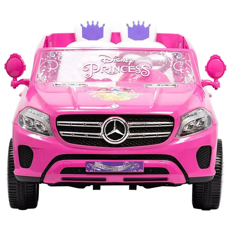 Disney Princess Mercedes GLS 12V Battery-Powered Ride-On Car Ages 3+ Magic Cars Variant 0