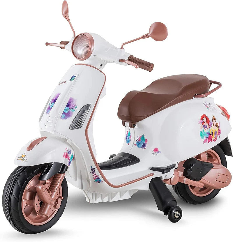 Disney Princess Electric Ride-On Scooter for Girls Ages 3-5 Magic Cars 0