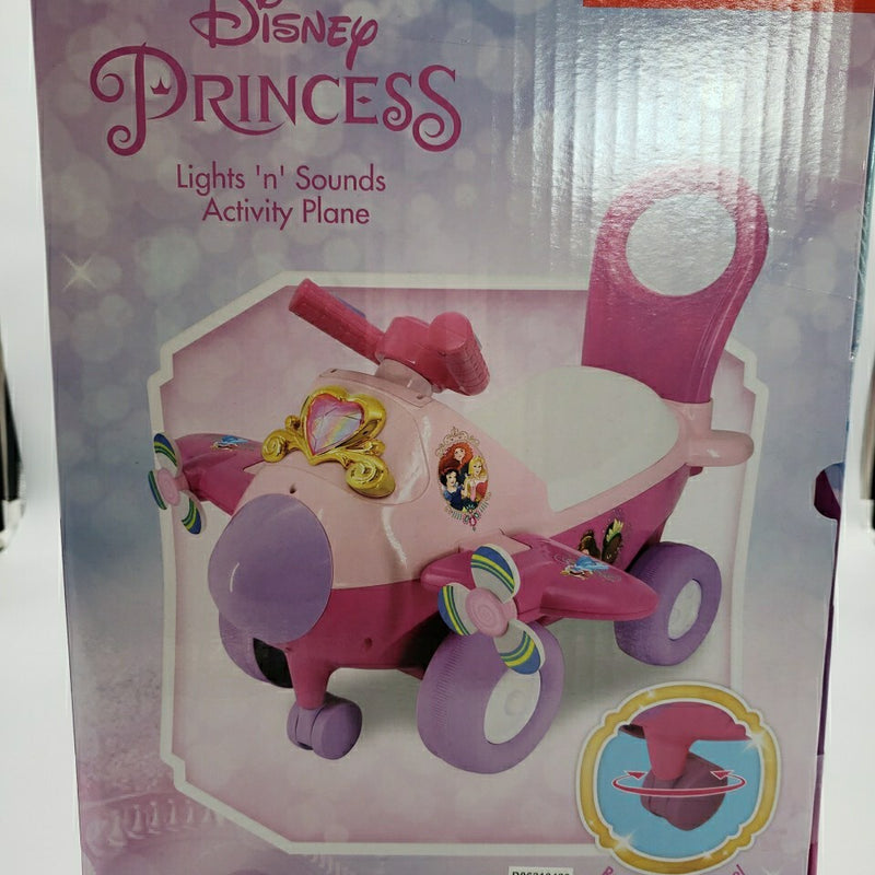 Princess Helicopter Ride-On Toy with Lights and Sounds for Ages 1-3 Magic Cars 10