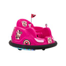 6V Battery-Powered Minnie Mouse Bumper Car Ride-On with Charger Magic Cars 6